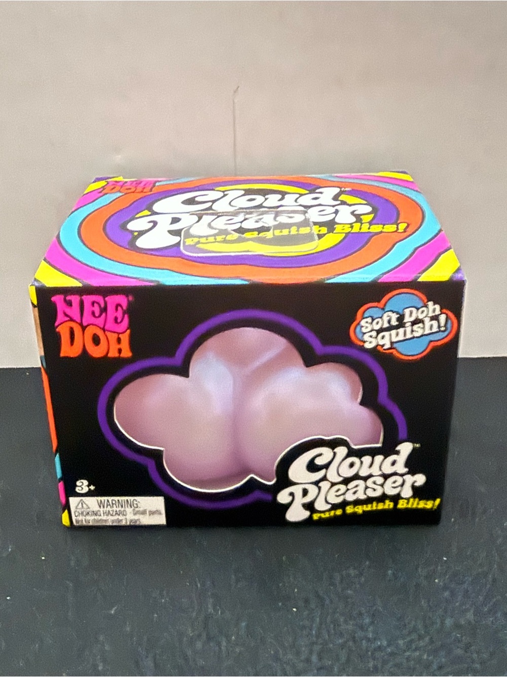 NeeDoh Cloud Pleaser Soft Doh Squish Toy - Purple
